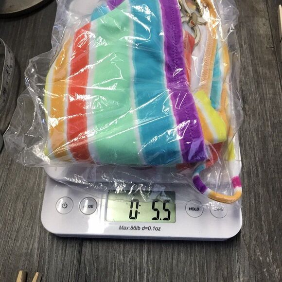 Victoria's Secret Women’s Two Piece Swim Suit Muliticolored Striped Size S/P - Picture 11 of 11